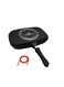 Die Cast Double Grill Pan 30cm, Ceramic Coating with Extra Rubber