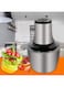generic Mini Electric Chopper,with 800W Multifunction Food Processor,3L Stainless Steel Bowl Mixer,for Meat,Vegetables,Onion,Fruits Garlic Minced Pepper Machine