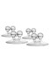 4-Piece Jot Suction Hooks Clear