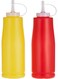 Ketchup Bottle and Sauce Bottle