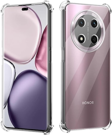 Honor X9c Case, for Honor X9C Phone Case Clear, Reinforced Corners Scratch Resistant TPU Rubber Soft Silicone Protective Cover for Honor X9c 2024 (Bumber Case)