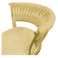 Modern Velvet Bar Stool,Gold Metal Frame,Adjustable Height,Elegant Kitchen Counter Chair(Beige)