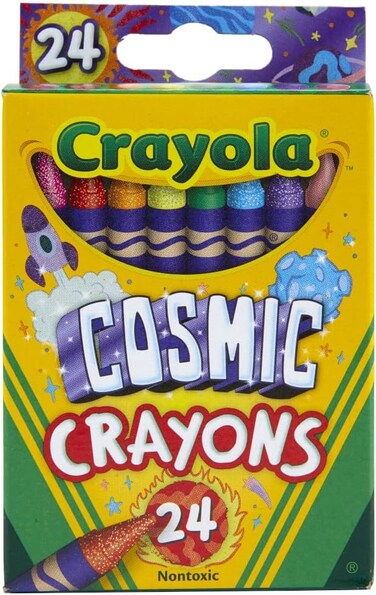 Crayola Cosmic Crayons, 24 Count