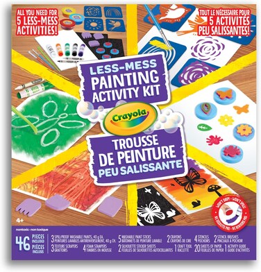 Crayola Less Mess Painting Activity Kit