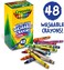 Crayola 48 Count Ultra-Clean Washable Crayons - Regular Size