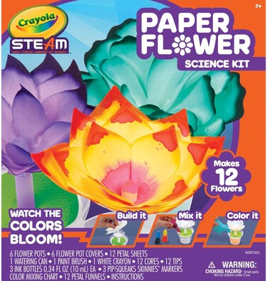 Crayola Paper Flower Science Kit