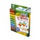 Crayola Washable Dura-Wedge Tip Dry Erase Markers, 10 Count, Assorted
