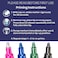 Crayola Metallic Outline Markers, Assorted Colors, Art Supplies, 4 Count