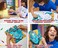 Crayola-Pops Super Set-Jungle Creative Building Kit For Kids-Includes 3 Extra-Large Pops Cards (30X37 cm) And 3 Large Pops Cards (25X21.6 cm)-7 Skinnymarkers Ages 6+