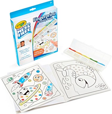 Crayola Color Wonder Fingerprint Activity Book (752842)
