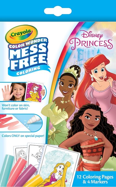 Crayola - Color Wonder Mini Box Set, Disney Princess , Ideal For Ages 3 and Up.