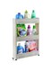 Dubai Gallery 3 Tier Storage Rack (White)