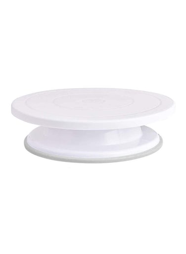 Cake Decorating Turntable Stand White 28cm