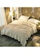 Bed Blanket Anti-Static Fuzzy Soft Blanket Easy Care Light Weight Washable Fluffier Silky Plain Microfiber King Size Bed Blanket