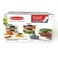 Rubbermaid Brilliance Food Storage Containers With Lids - 16 Piece Set