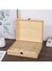 Wooden Tea Bag Organizers and jewelry storage box,Tea Caddy for Tea Bags Chest, Teabag Holder Containers, Teabox Station Display 74 Compartments