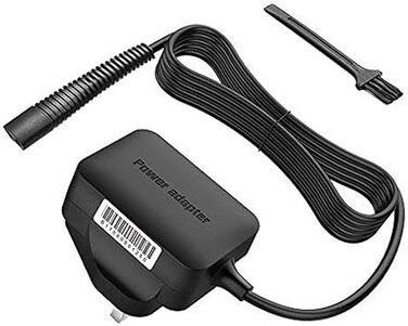 12V Charger for Braun Shaver Series 3/7/5/1/9, 3040s, 310s, 340S, 3050cc, 5190cc, 5030s, 5040s, 740S, 7865cc, 9290cc, 9095cc Electric Razor Power Cord with Cleaning Brush