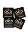 Coasters For Cups - Printed Obsessive Coffee Disorder Design, Pack Of 4, Durable Drink Coasters For Tables, Hot Dishes, Or Drinks