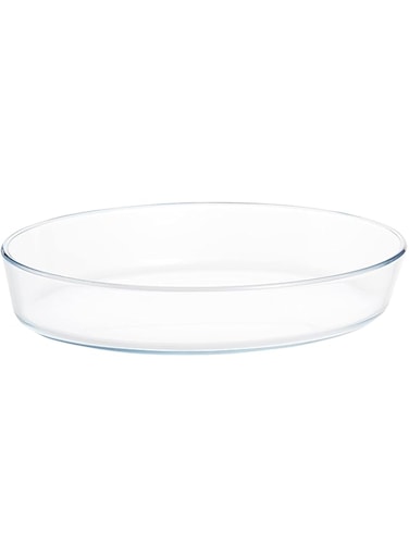 Termisil Termisil, Glass Oven Ware Oval, 2L,Borosilicate (Heat-Resistant) Glass, Suitable For Gas Cooker, Electrical Cooker, And Oven.
