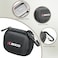 RLSOCO Hard Case for Anker Soundcore AeroClip Open-Ear Earbuds,Clip-On Headphones   Travel Case Shockproof, Dustproof, Water-Resistant Storage Pouch with Carabiner (Case Only)