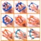 Hand Grip Strengthener, Finger Exerciser (Set of 3).
