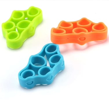 Hand Grip Strengthener, Finger Exerciser (Set of 3).