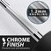 Fixed Barbell with Rubber-Coated Weights &ndash; 30kg Pre-Loaded Straight Weight Bar for Home Gym