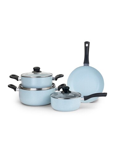 Iron Cookware Set Brown/Clear