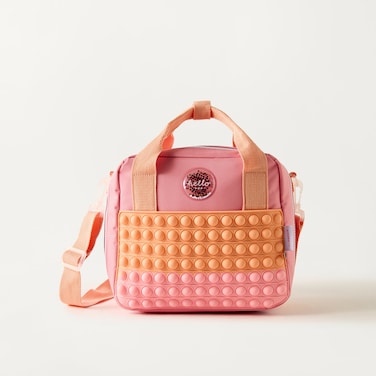 Lunch Bag - Hello Pop Pink - 1Cmprt (Polyester) Pink \ 25X23X13.5Cm