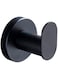 PrimeMount: Pack of 2 pcs: Black Color: Sleek Wall-Mounted Holder for Organizing Your Essentials