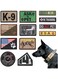 14er Tactical K9 Dog Patches for Harness   ESA Dog Patch, Ask to Pet, Service Dog Patch, Working Dog Patch   Service Dog Vest Patches Dog Harness Patches and Service Dog in Training Patches (12-Pack)