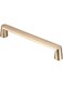 AITITAN 10 Pack Gold Cabinet Handles Brushed Brass Cabinet Pulls - 3-3/4 Inch Hole Centers Gold Drawer Pulls Gold Handles for Cabinets, Dresser Handles and Cupboard Handles