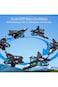 RC Aeroplane &ndash; 2.4GHz Remote Control Fighter Plane, RTF Quadcopter Toy with Lights USB Charging