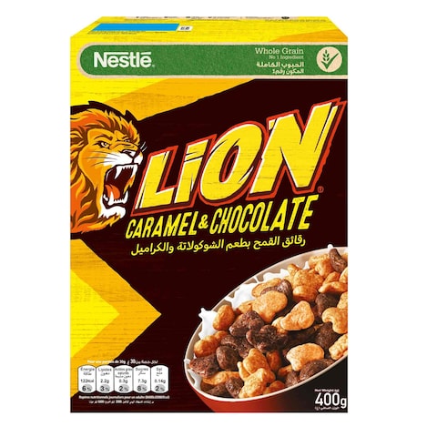 Nestle Lion Caramel and Chocolate Breakfast Cereal, 400g