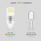 Lepro G9 LED Light Bulbs, Cool White 6000K, 3.8W 470lm LED Capsule Bulbs for Crystal Chandeliers, Energy Saving, 40W Halogen Bulbs Equivalent, Ceiling and Wall Light Fittings, Non-dimmable, Pack of 5