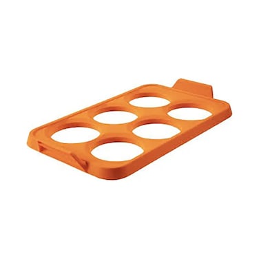 4" ROUND 6 SECTION EGG RING TRAY