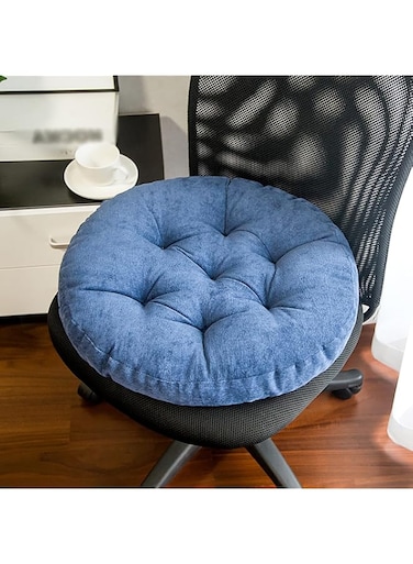 Round Floor Pillow Cushions Patio Chair Cushion for Outdoor Furniture Seat Pads Meditation Cushion for Yoga Living Room Sofa Balcony,B,40cm