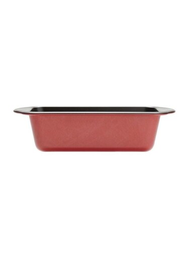 New Disney Bake with Mickey Mouse 9.5 Inch Loaf Tin - Non Stick Loaf Tins For Baking 23cm x 13cm, Carbon Steel Bakeware, Red &amp; Black
