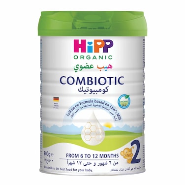 Hipp Organic Combiotic Follow-on Formula Stage 2, From 6 to 12 Months, 800g