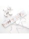 Ginger Ray Twinkle Twinkle White and Rose Gold Foiled Mummy To Be Baby Shower Sash Twinkle , Gold , One Size , TW-824