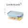 LocknLock Classic Plus Rectangle Food Container 420ml &ndash; Mint, 4-Side Locking, Stackable &amp; Leakproof