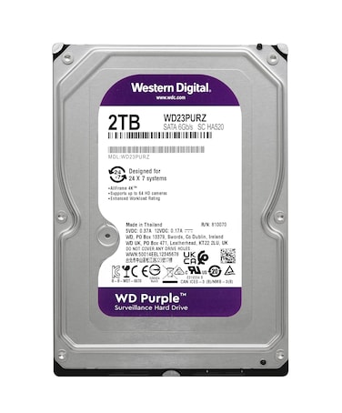 WD 2TB WD 23PURZ PURPLE