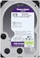 Western Digital Purple 6TB 3.5'' Surveillance Hard Drive, SATA 6 Gb/s, 256MB Cache Size, 5400 Rpm, CMR Recording Technology, Built to Handle Up to 64 Cameras Per Drive   WD64PURZ
