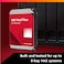 Western Digital Red Plus 3.5" Internal NAS HDD, 10TB Capacity, Up to 260MB/s Transfer Rate, 7200 RPM Disk Speed, 512 MB Cache Size, 180 TBW Endurance, CMR Recording Technology   WD100EFGX