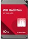 Western Digital Red Plus 3.5" Internal NAS HDD, 10TB Capacity, Up to 260MB/s Transfer Rate, 7200 RPM Disk Speed, 512 MB Cache Size, 180 TBW Endurance, CMR Recording Technology   WD100EFGX