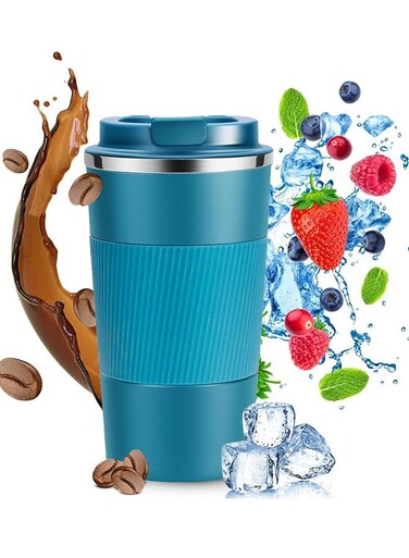 Mug Water Coffee Cup Tumbler Great for Ice Drinks and Hot Beverage