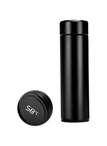 Travel Mugs, 500ml Insulated Water Bottle, LED Temperature Display Smart Water Cup, Stainless Steel Vacuum Drink Flasks, Hot &amp; Cold Sport Drink Bottle