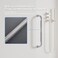 32 Inch Stainless Steel Knurled Chrome Finish Grab bar (1.25 inch dia)