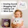 Talking Cat Plush Toy for Kids, Interactive Realistic Toy That Repeats Words, Winks &amp; Wags Tail, Soft Electric Cat for Toddlers &ndash; Birthday Gifts for Girls Boys 2  years and above