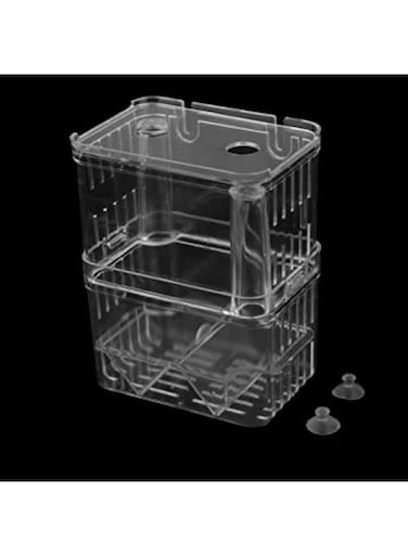 B&amp;K PET Shop Aquarium Fish Breeding Incubator Floating Hatchery Breeder Box for Aquarium Fish Tank Separate Roe Isolate Injured Fish